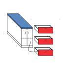 3-Drawer Option for Taping Stations