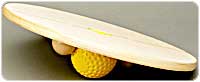 R4 Extreme Balance Board with Removable Balls wooden