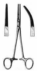 Rankin-Kelly Hemostats, Curved 6-1/4 in