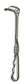 Richardson Retractor, 9-1/2in, Loop Handle, 1-1/4in x 1in