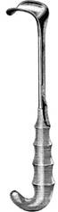 Richardson Retractor, 9-1/2 in Grip Handle, 1-1/2