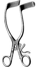 Rigby Appendectomy Retractor 6-3/4 in, w/Grip Lock