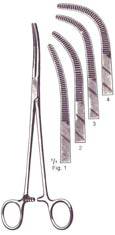 9in Rumel Thoracic Forceps Slight Curve