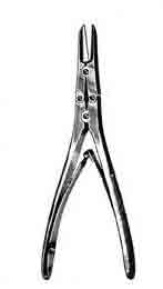 Ruskin Bone Cutting Forceps 7-12in Straight Delicate Blades