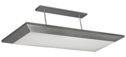 Satin Finish Overhead Light