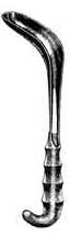 Sawyer Rectal Retractor, Small, 2-1/2in x 7/8in, 10in