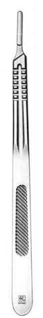 Mid-Grade Scalpel Knife Handle No. 4L Stainless