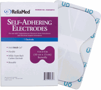 Self-Adhering Electrodes - 4in x 6in, Butterfly