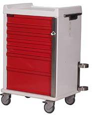 7 Drawer MRI-Safe Emergency Cart Specialty Package