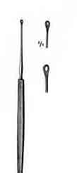 Shapleigh (Freimuth) Ear Curette, Size 1, 6in