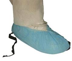 Blue Shoe Covers Conductive Strips