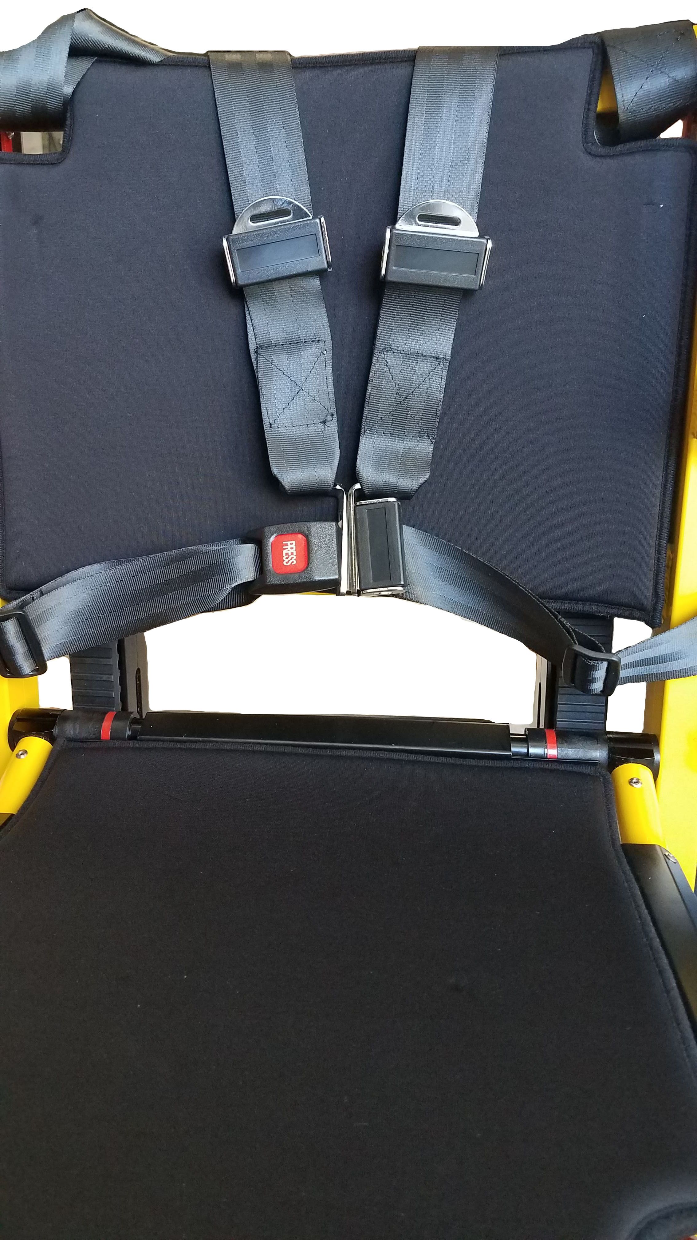 Shoulder Belts for Stair Chairs and Emergency Stretchers