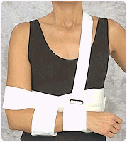 Shoulder Immobilizer with Strap - Large