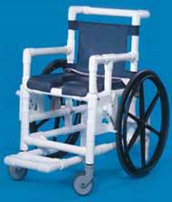 Water-Resistant PVC Wheelchair Open Seat  Pail