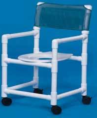 Shower Chair 41in Tall, PVC