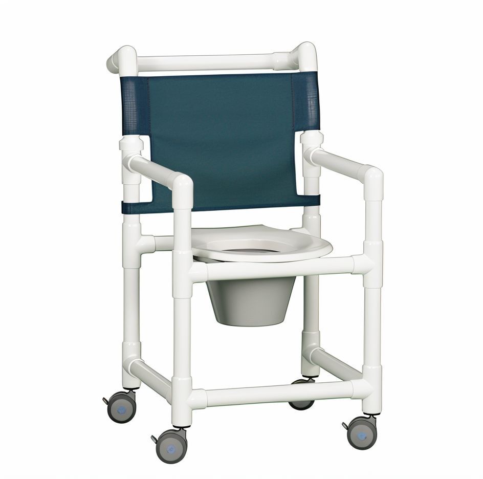Select Line Shower Chair Commode w/ Removeable Pail 300 lb. Capacity