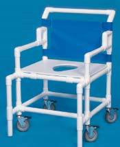 Bariatric Shower Chair - 550 Lbs Capacity PVC