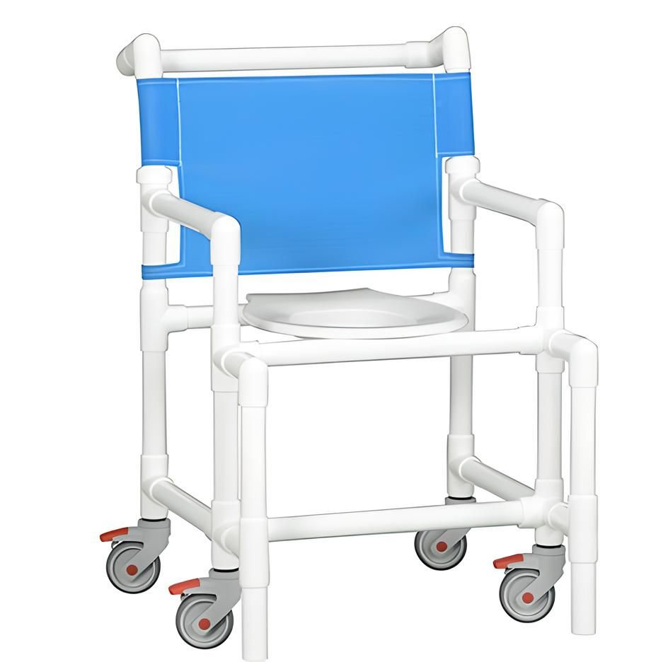 Midsize Shower Chair w/Contoured Seat 375 lb Capacity