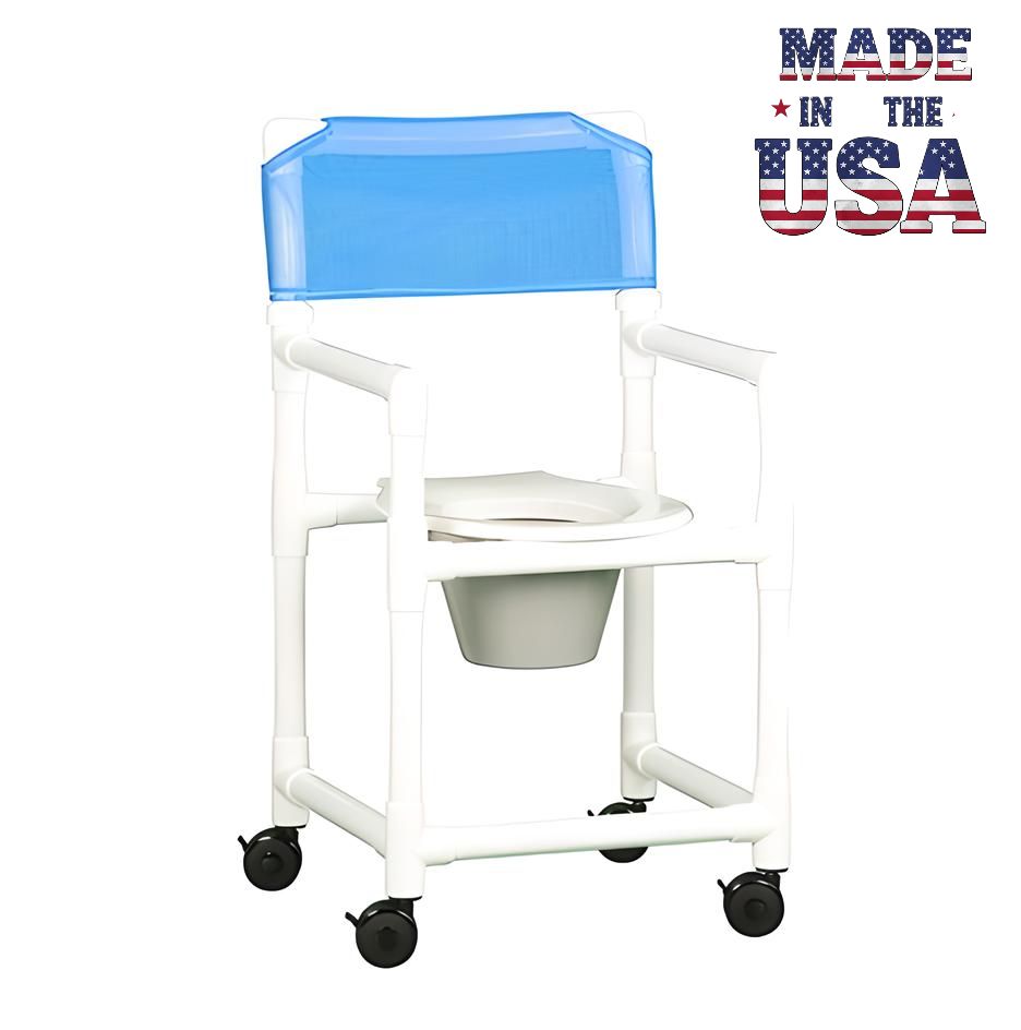 Tall Value Line Shower Chair w/ Contoured Seat 300 LB CAP