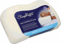 Sleepright Travel Side Sleeping Pillow