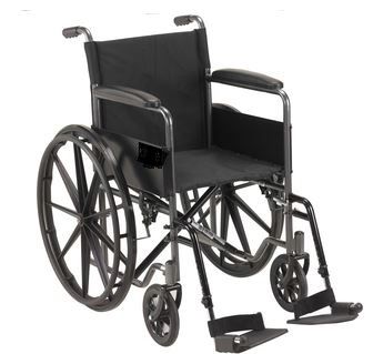 Silver Sport One Wheelchair 18in Seat