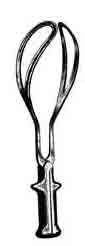 Simpson Obstetrical Forceps, 12in