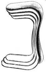 Large, Double Ended Sims Vaginal Speculum