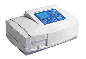 Visible UV Spectrophotometer Variable slits