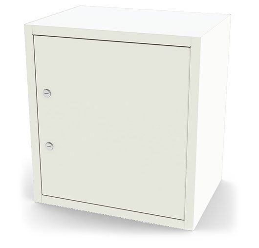 Single Door Narcotic Cabinet w/ Double Lock & 5 Shelves