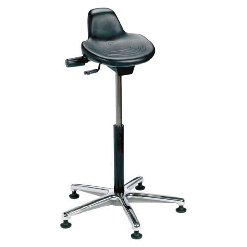 Sit Stand Lab Stool Aluminum Base