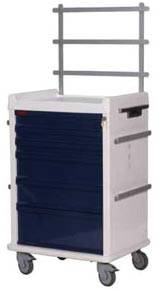 6 Drawer MR Safe Anesthesia Cart Specialty Package