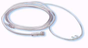 Soft Touch Straight Nasal Cannula w/ 7ft Tubing
