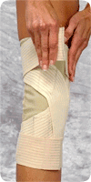 Spandex Knee Support with Straps