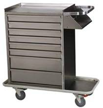 Stainless Steel Cast Cart Standard Package