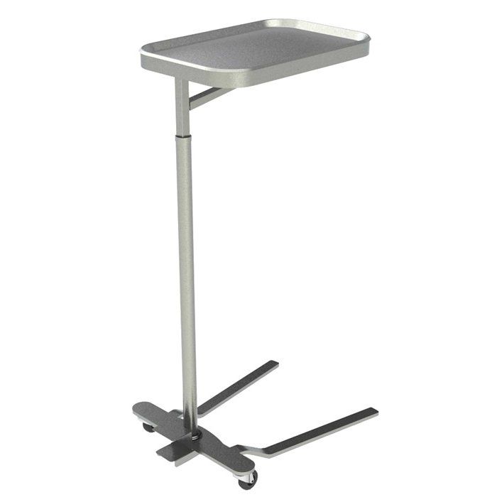 Stainless Steel Mayo Instrument Stand Foot Pedal