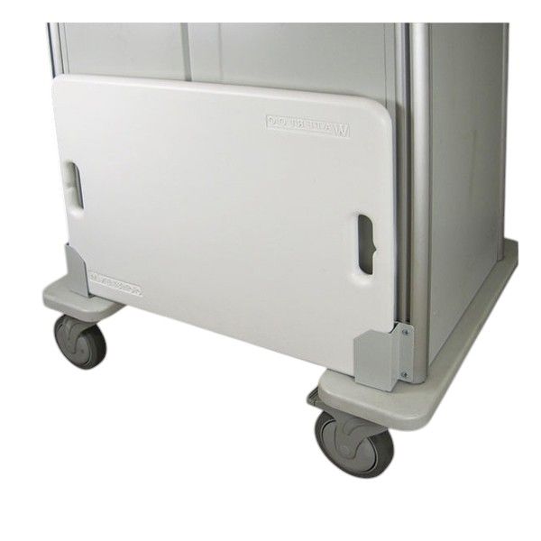 Aluminum Cart Backside Light Cardiac Board & Vertical Mount