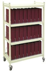 Standard Chart Rack, 24 Binder Capacity