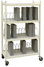 Standard Chart Rack, 30 Binder Capacity