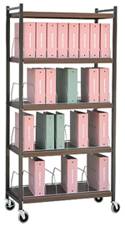 Standard Chart Rack, 32 Binder Capacity