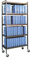 Standard Chart Rack, 40 Binder Capacity