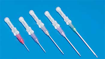 Standard IV Catheters 24 gauge x 3/4 in. Long