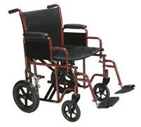 Steel Framed Bariatric Transport Chair