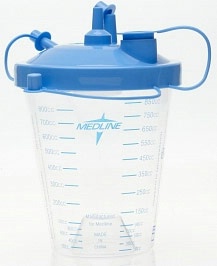 Suction Canister w/ Float Lid 12/case