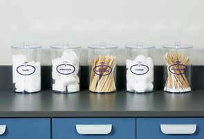 Sundry Jars - Clear Plastic