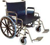 Bariatric Wheelchair w/ Removable Arms