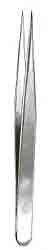 Swiss Jeweler Style Forceps 3 4-38in Straight Narrow Fine Points