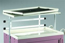 Swiveling Single Shelf Unit