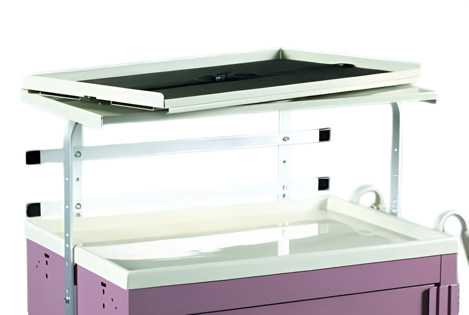 Swiveling Single Shelf Unit