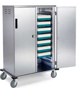 Tray Delivery Cart Holds 20 Trays