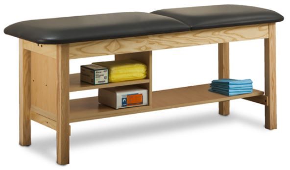 Treatment Table w/ Shelving 27in W